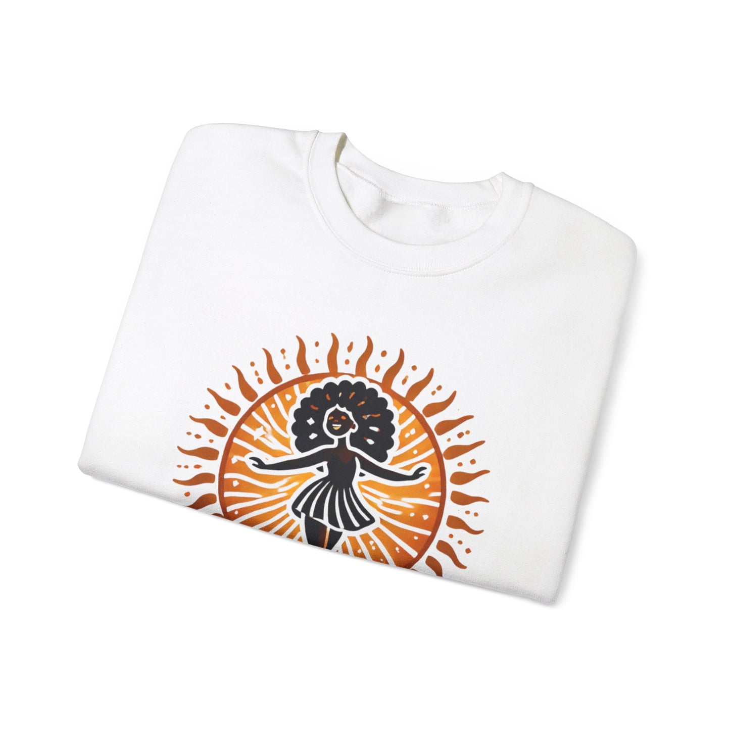 Black Girl Standing in The Sun Logo Sweatshirt
