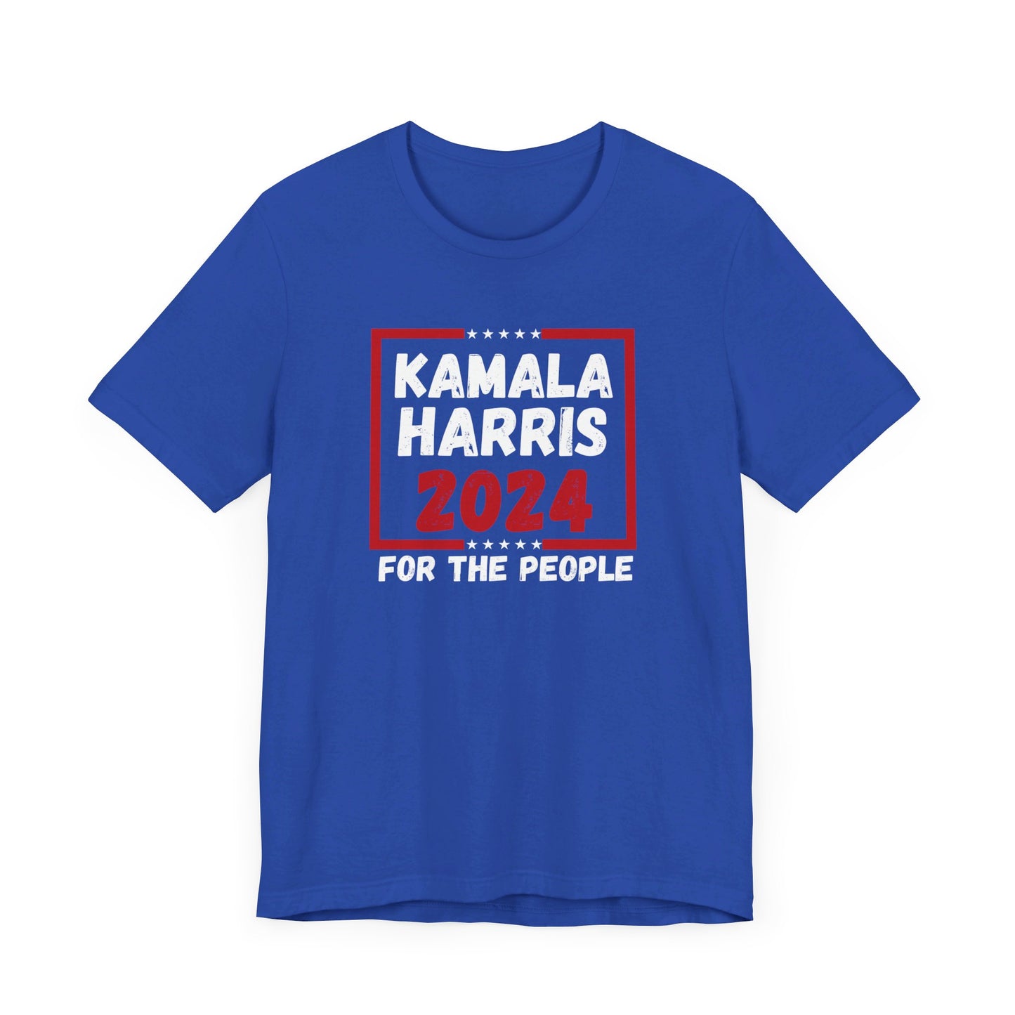 Kamala Harris 24 | For the People (dark colored) | Unisex T-shirt | Portion of Profits donated to Harris for President | Harris Campaign Merchandise