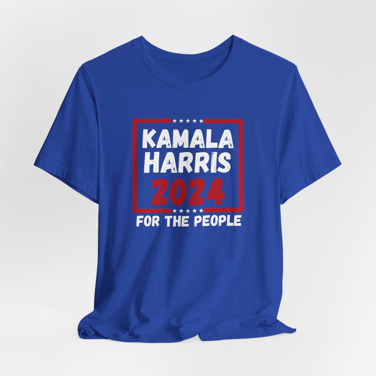 Kamala Harris 24 | For the People (dark colored) | Unisex T-shirt | Portion of Profits donated to Harris for President | Harris Campaign Merchandise