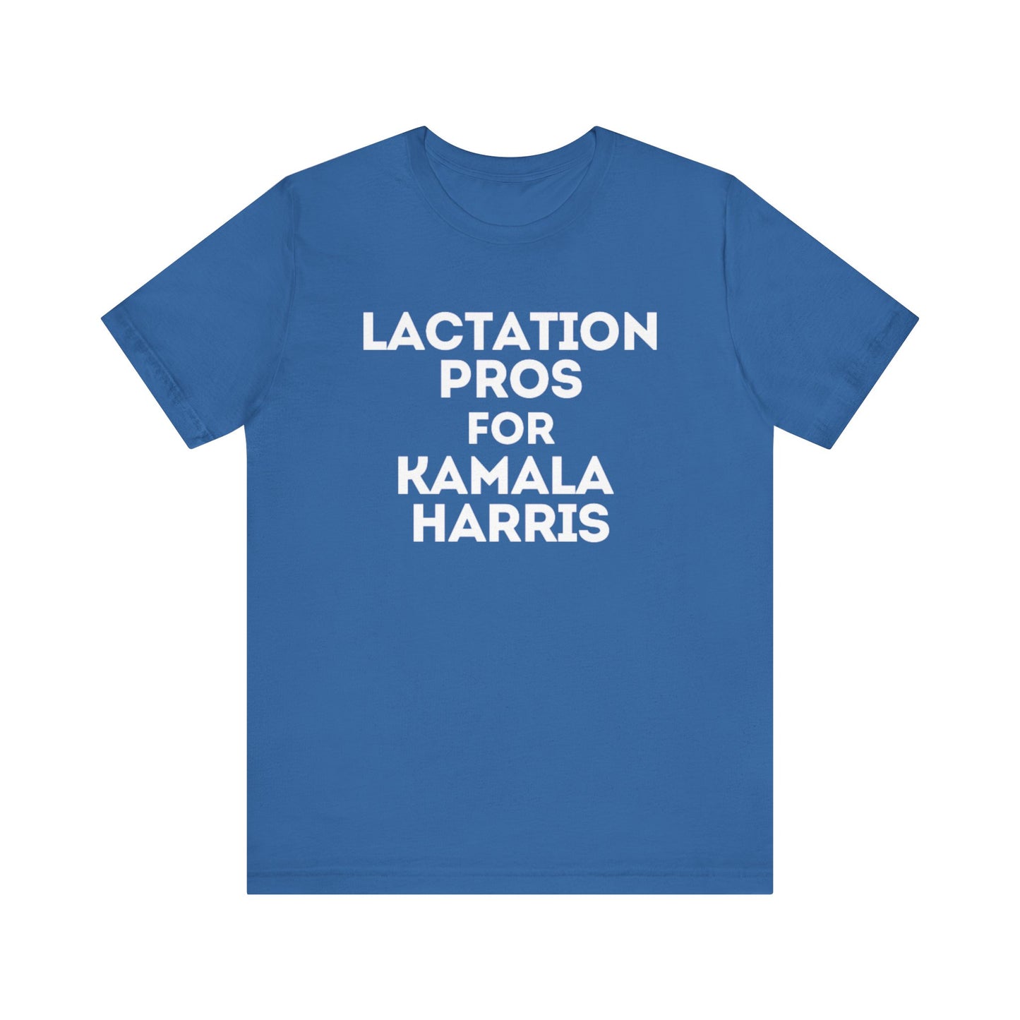 Kamala Harris 24 | Lactation Pros for Kamala Harris | Unisex T-shirt | Portion of Profits donated to Harris for President | Harris Campaign Merchandise