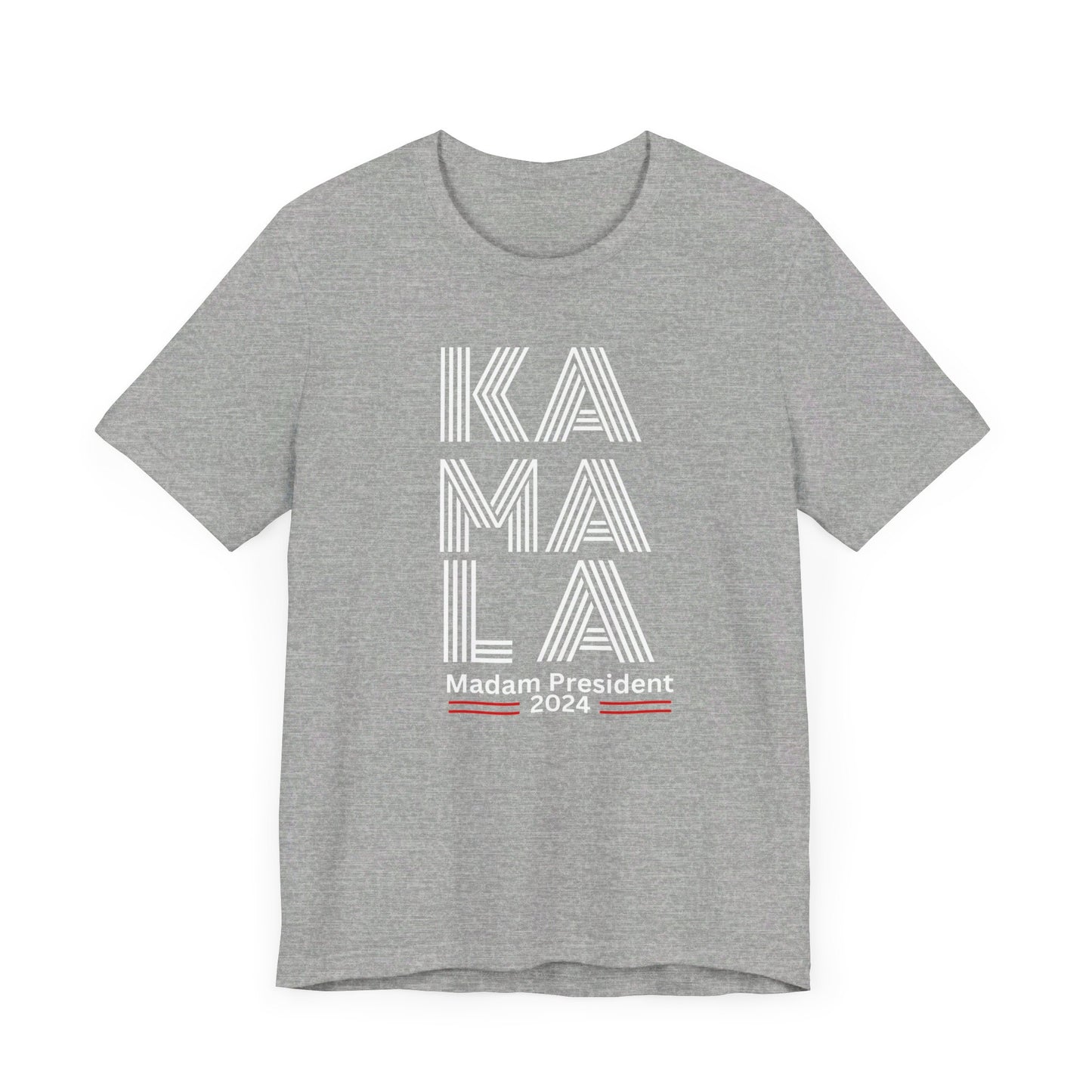 Kamala Harris 24 | KA-MA-LA Madame President | Unisex T-shirt | Portion of Profits donated Harris for President | Harris Campaign Merchandise