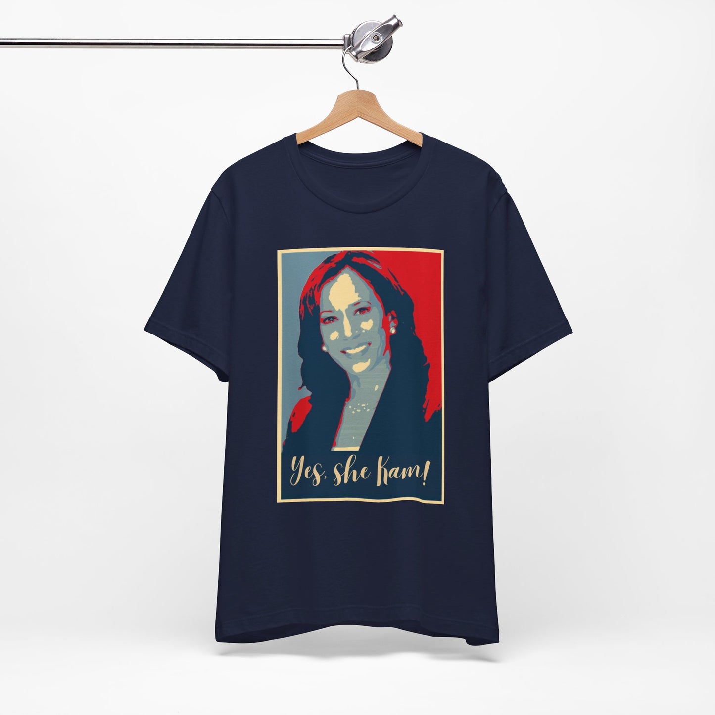 Kamala Harris 24 | Yes, She Kam! | Unisex T-shirt | Portions of Profits donated to Harris for President | Harris Campaign Merchandise