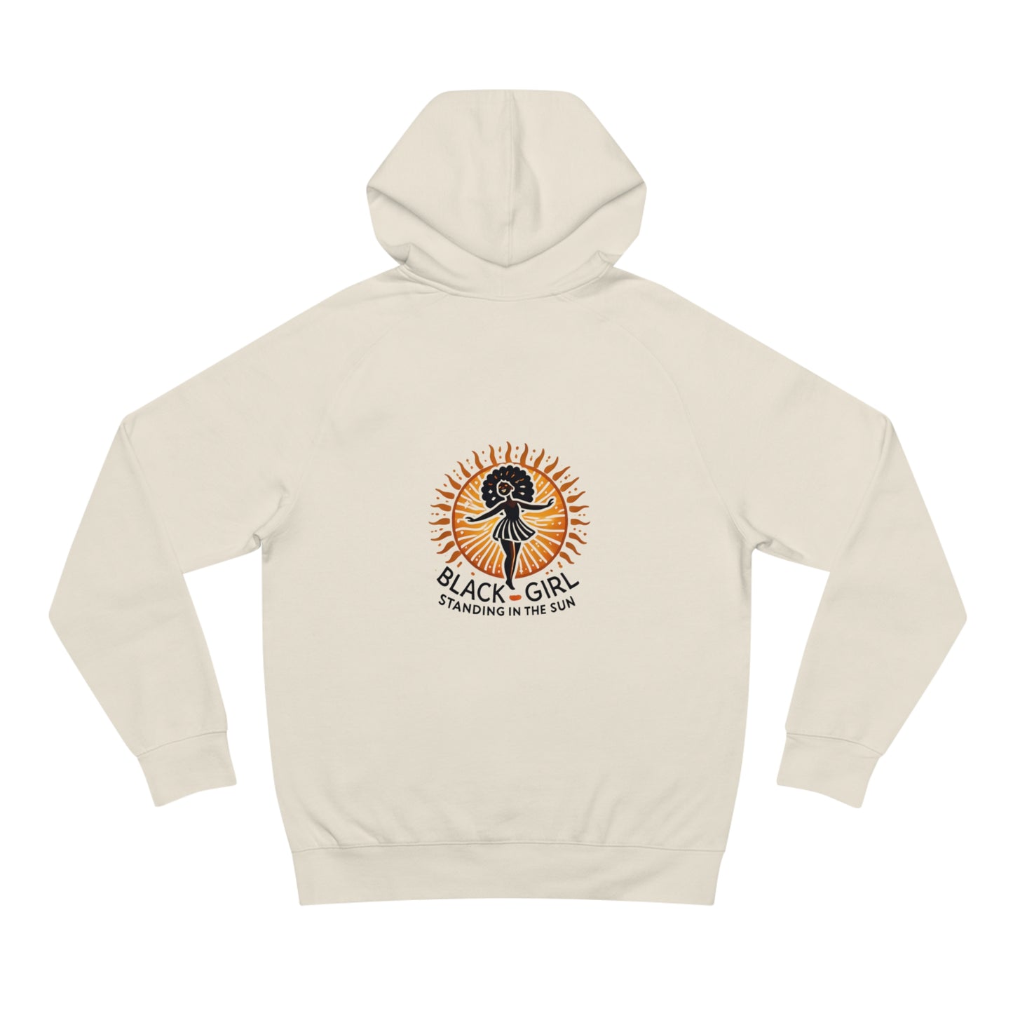 Black Girl Standing in The Sun Logo Hoodie