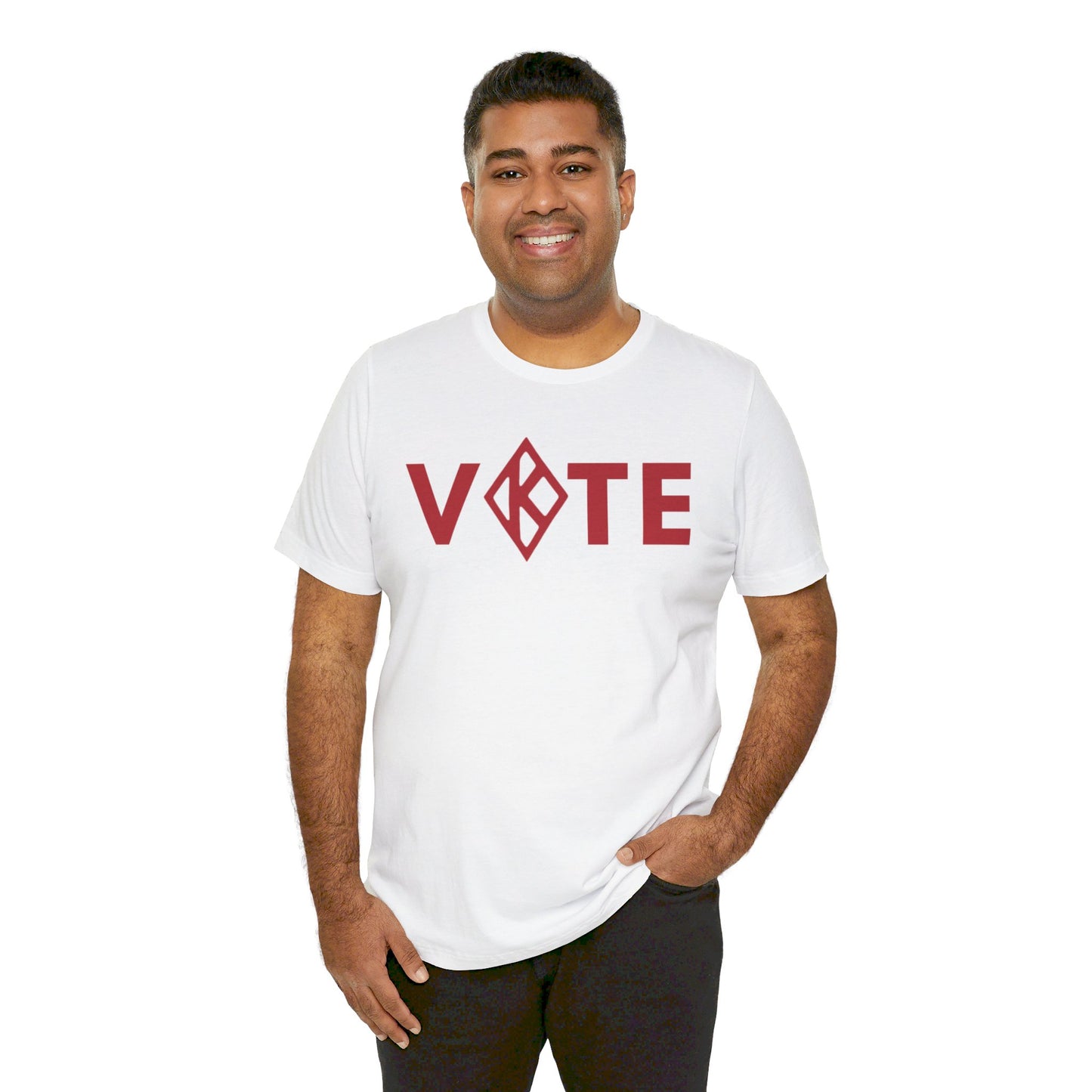 Kamala Harris 24 |VOTE Kappa-inspired D9 | Unisex T-shirt | Portion of Profits donated Harris for President | Harris Campaign Merchandise