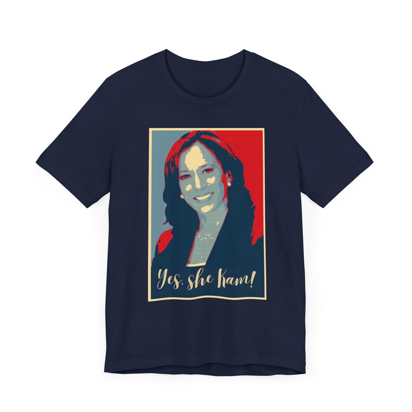 Kamala Harris 24 | Yes, She Kam! | Unisex T-shirt | Portions of Profits donated to Harris for President | Harris Campaign Merchandise