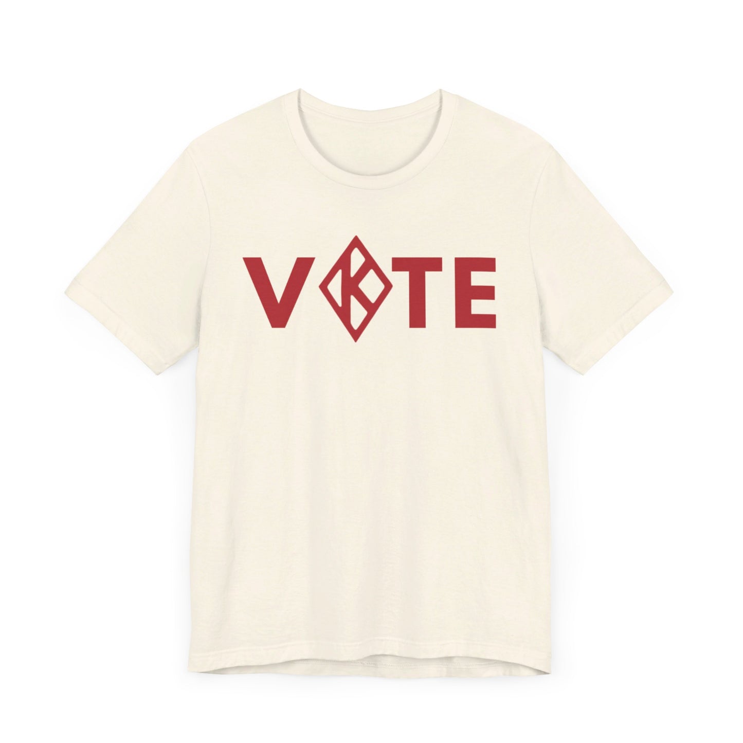 Kamala Harris 24 |VOTE Kappa-inspired D9 | Unisex T-shirt | Portion of Profits donated Harris for President | Harris Campaign Merchandise