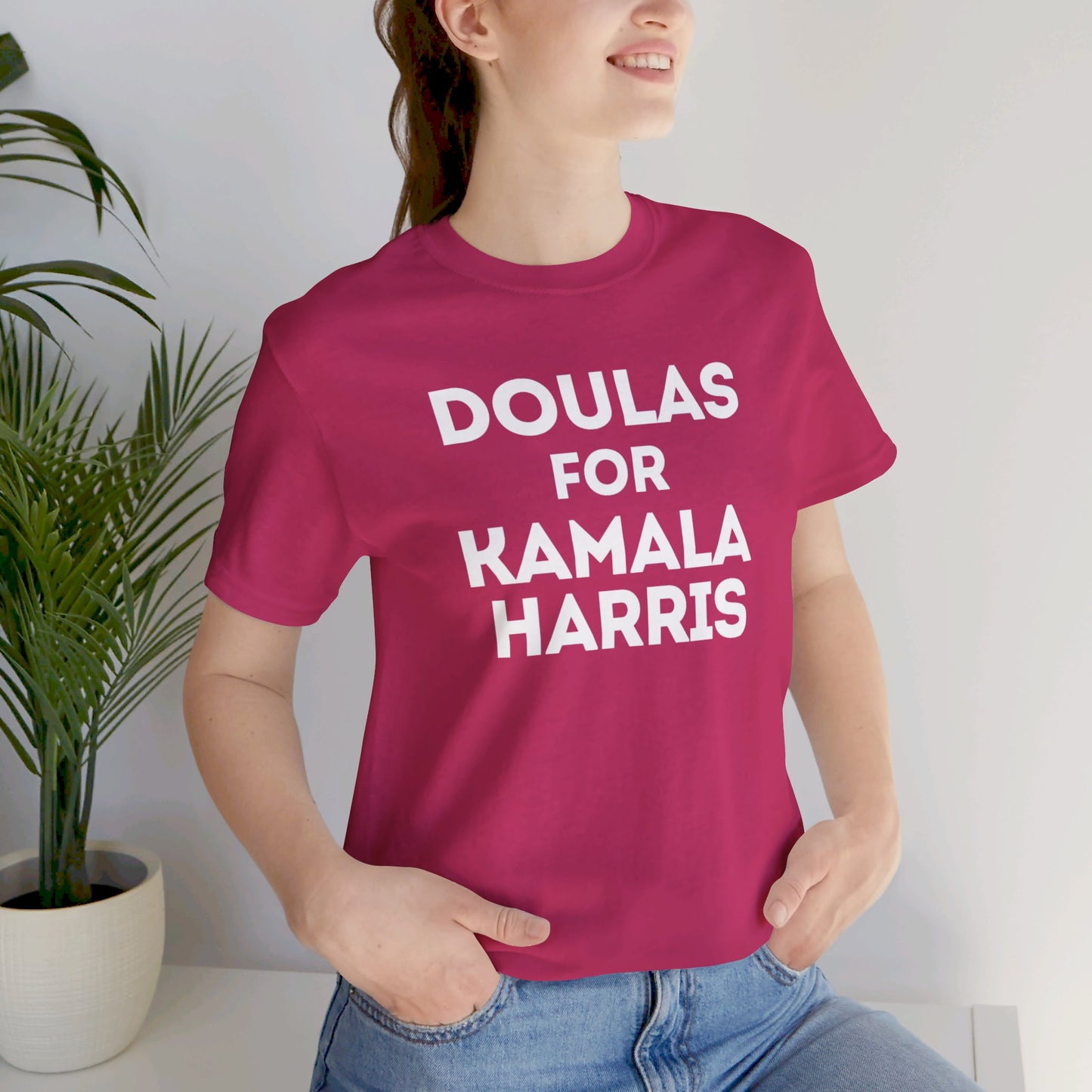 Kamala Harris 24 | Doulas for Kamala Harris | Unisex T-shirt | Portion of Profits donated to Harris for President | Harris Campaign Merchandise