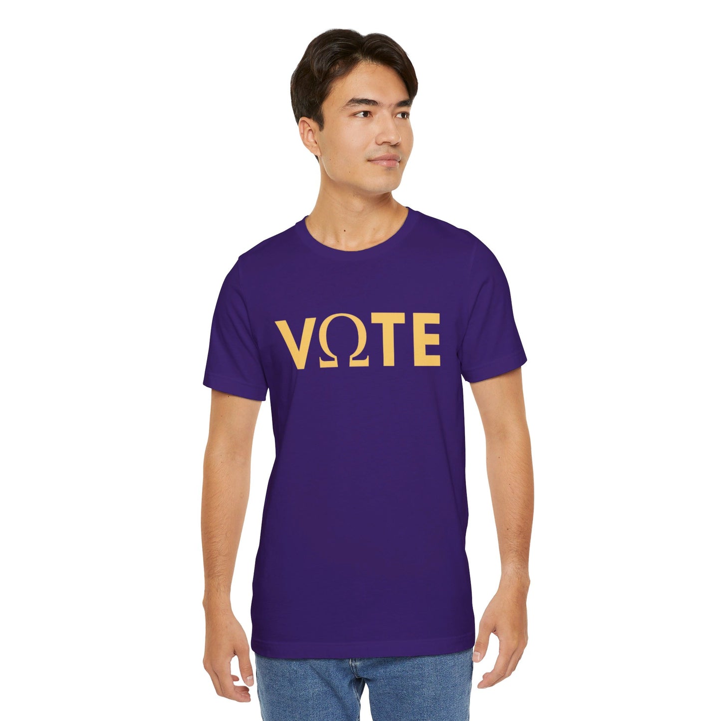 Kamala Harris 24 |VOTE Omega inspired D9 | Unisex T-shirt | Portion of Profits donated Harris for President | Harris Campaign Merchandise