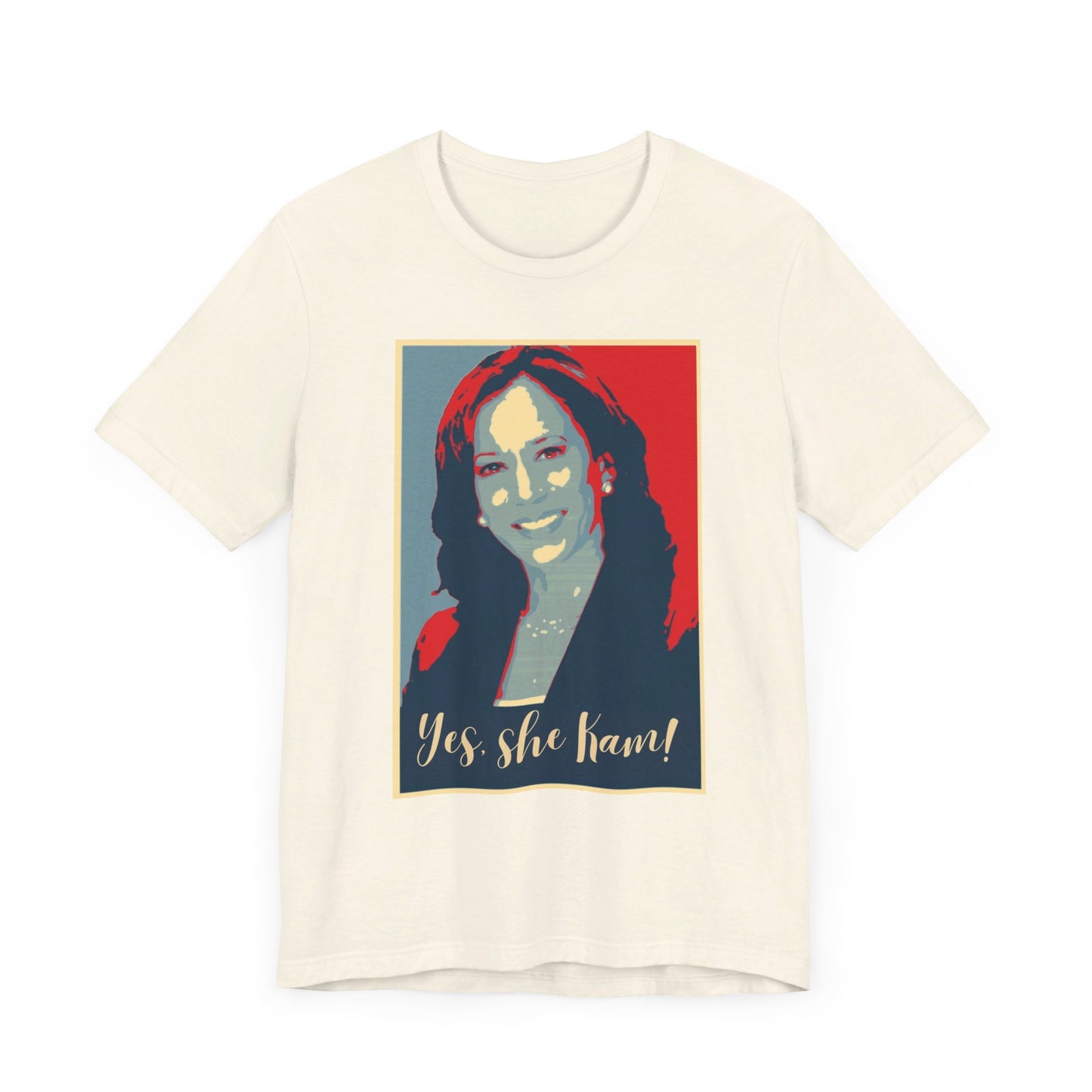 Kamala Harris 24 | Yes, She Kam! | Unisex T-shirt | Portions of Profits donated to Harris for President | Harris Campaign Merchandise