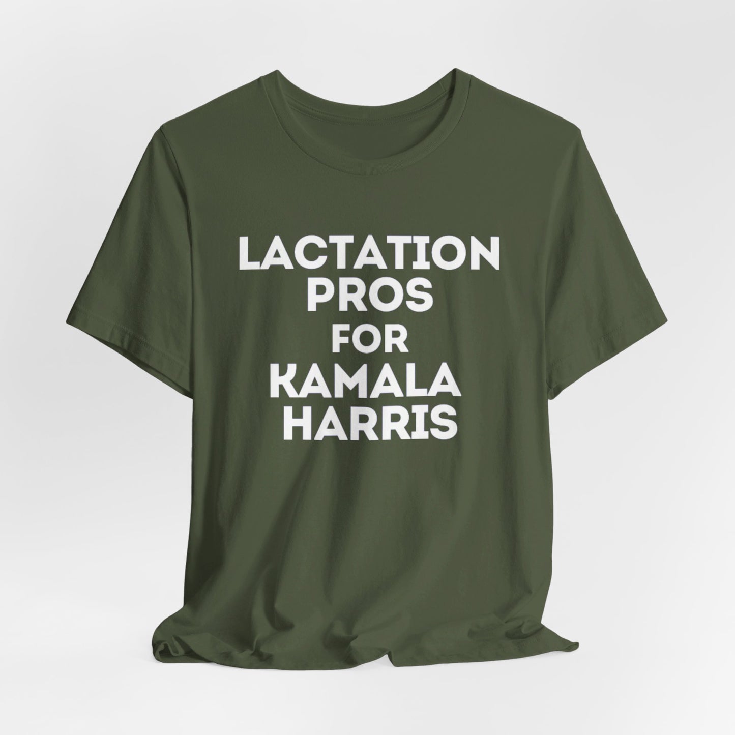 Kamala Harris 24 | Lactation Pros for Kamala Harris | Unisex T-shirt | Portion of Profits donated to Harris for President | Harris Campaign Merchandise