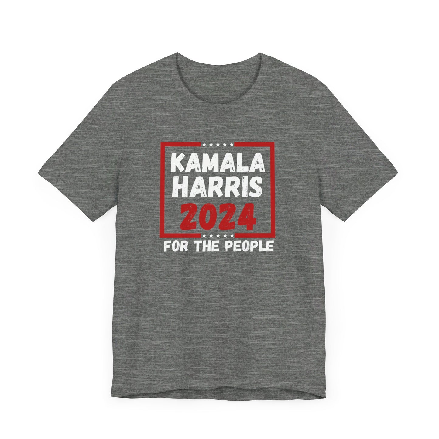 Kamala Harris 24 | For the People (dark colored) | Unisex T-shirt | Portion of Profits donated to Harris for President | Harris Campaign Merchandise