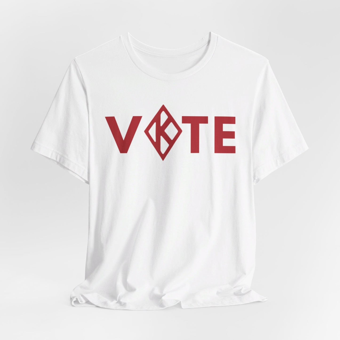 Kamala Harris 24 |VOTE Kappa-inspired D9 | Unisex T-shirt | Portion of Profits donated Harris for President | Harris Campaign Merchandise