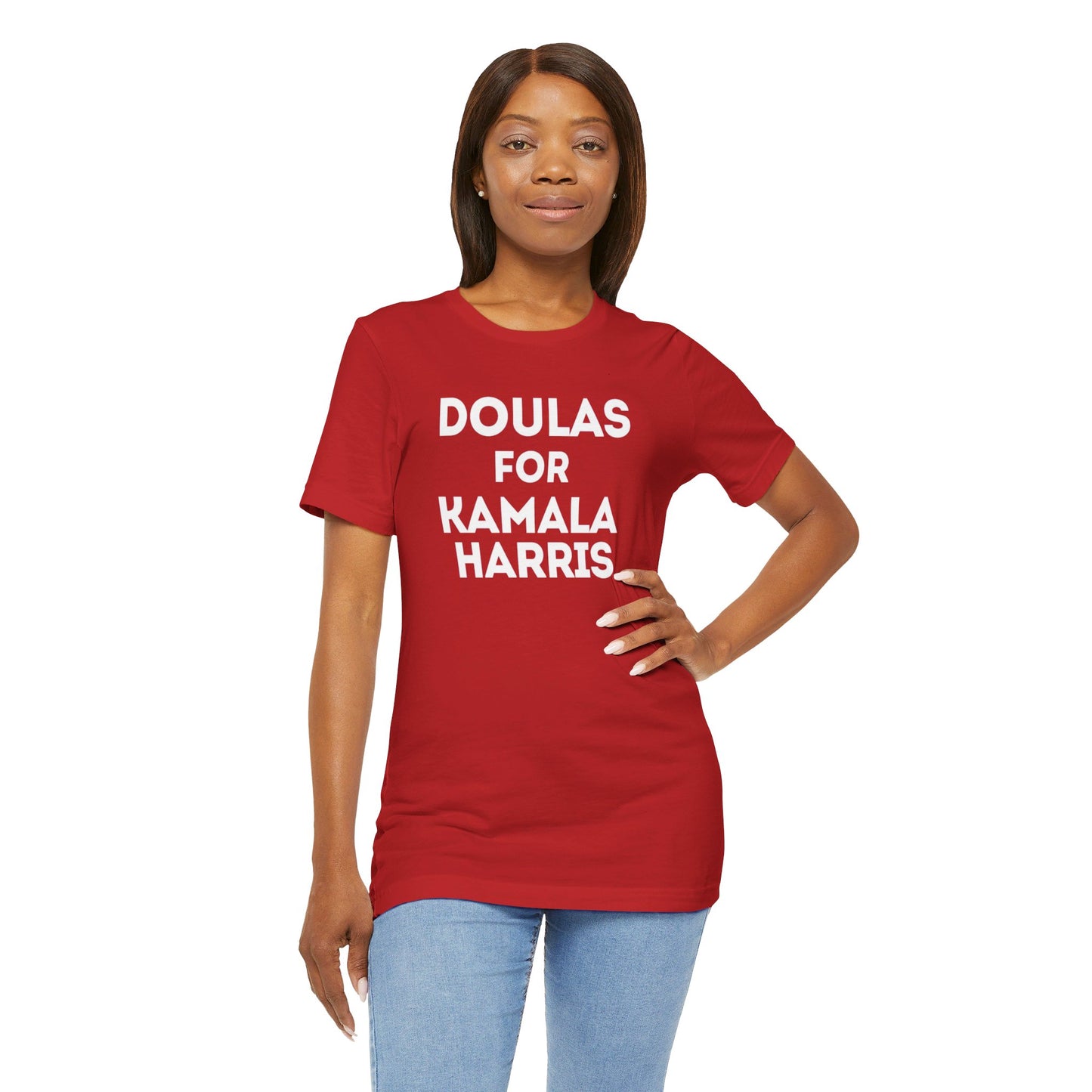 Kamala Harris 24 | Doulas for Kamala Harris | Unisex T-shirt | Portion of Profits donated to Harris for President | Harris Campaign Merchandise